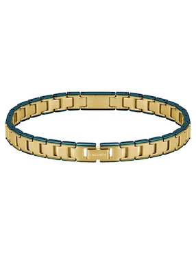 Brazalete Lacoste Metropole Edge acabado brillante