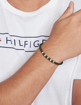 Pulsera Tommy Hilfiger Adjustable Nylon acabado brillante
