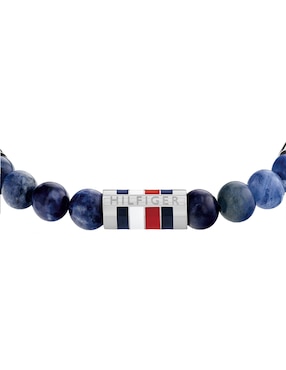 Pulsera Tommy Hilfiger con sodalita Beads acabado lustre
