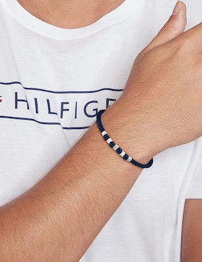 Pulsera Tommy Hilfiger Adjustable Nylon acabado brillante