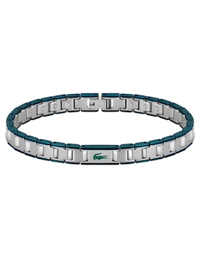 Brazalete Lacoste Metropole Edge acabado brillante