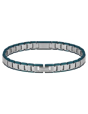 Brazalete Lacoste Metropole Edge acabado brillante