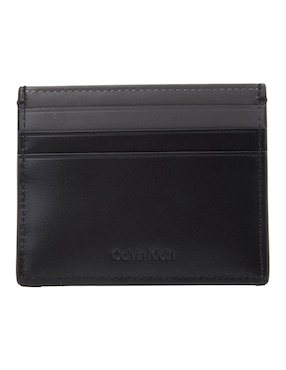 Tarjetero Calvin Klein de piel