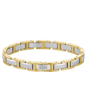 Brazalete Hugo Boss Nolan acabado brillante