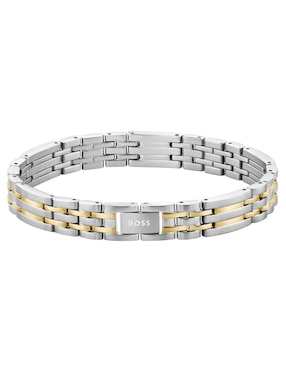 Brazalete Hugo Boss Wesley acabado brillante