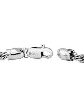 Pulsera Hugo Boss Myles acabado brillante