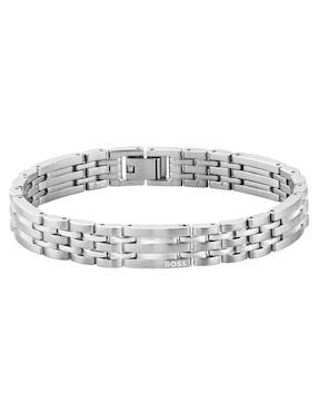 Pulsera Hugo Boss Wesley acabado brillante