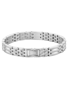 Pulsera Hugo Boss Wesley acabado brillante