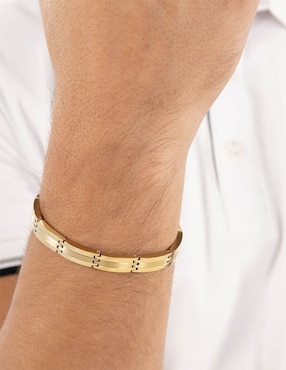 Pulsera Hugo Boss Brooks acabado brillante