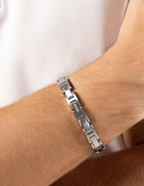 Pulsera Hugo Boss Nolan acabado brillante