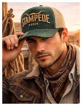 Gorra visera curva snapback casual Knite para hombre