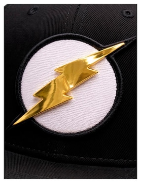 Gorra visera plana snapback casual DC Flash para hombre