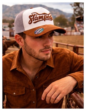 Gorra visera curva snapback casual Knite para hombre