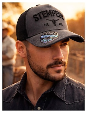 Gorra visera curva snapback casual Knite para hombre