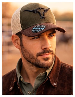 Gorra visera curva snapback casual Knite para hombre
