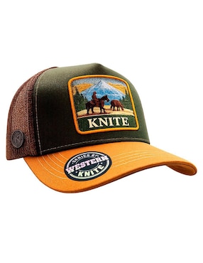 Gorra visera curva snapback casual Knite para hombre