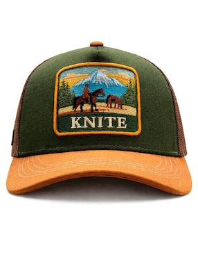 Gorra visera curva snapback casual Knite para hombre
