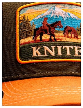 Gorra visera curva snapback casual Knite para hombre