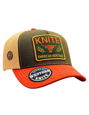 Gorra visera curva snapback casual Knite para hombre