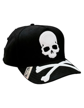 Gorra visera curva snapback casual Vago Bones adulto