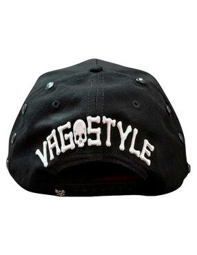 Gorra visera curva snapback casual Vago Bones adulto