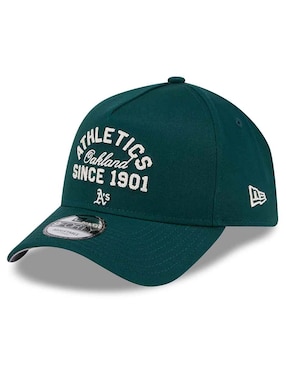 Gorra visera curva correa ajustable para béisbol New Era Mlb Arch Heritage Mlb Oakland Athletics unisex
