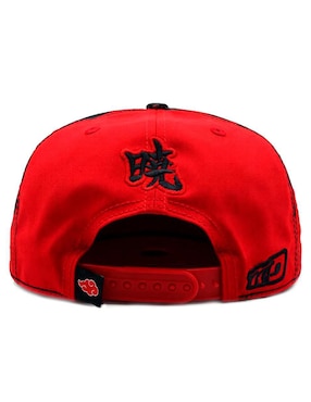 Gorra visera plana snapback casual Naruto Naruto Shippuden Akatsuki Cloud para hombre