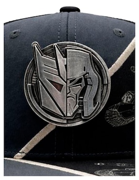 Gorra visera plana snapback casual Transformers Megatron para hombre