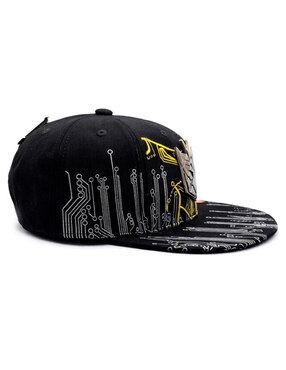 Gorra visera plana snapback casual Transformers Decepticon Iron Circuitos para hombre