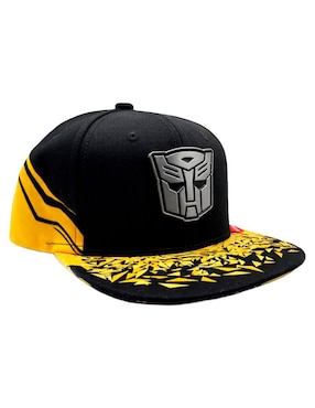 Gorra visera plana snapback casual Transformers para hombre