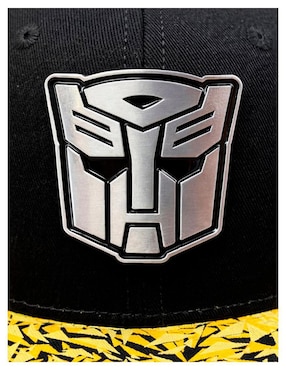 Gorra visera plana snapback casual Transformers para hombre
