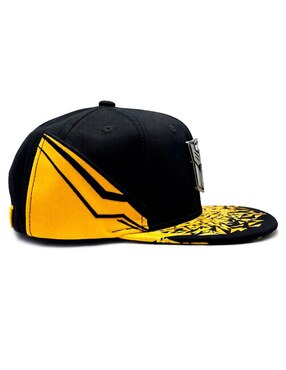 Gorra visera plana snapback casual Transformers para hombre