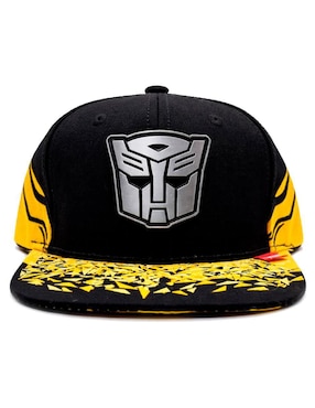 Gorra visera plana snapback casual Transformers para hombre
