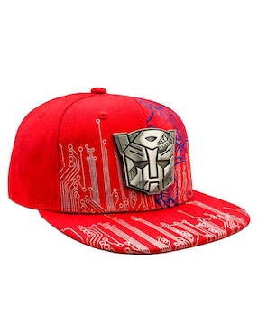 Gorra visera plana snapback casual Transformers  Iron Autobot para hombre