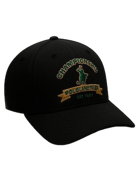 Gorra visera curva correa ajustable casual Polo para hombre