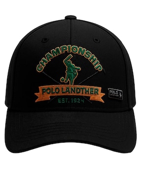 Gorra visera curva correa ajustable casual Polo para hombre