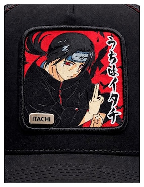 Gorra visera curva snapback casual Naruto Itachi Uchiha para hombre