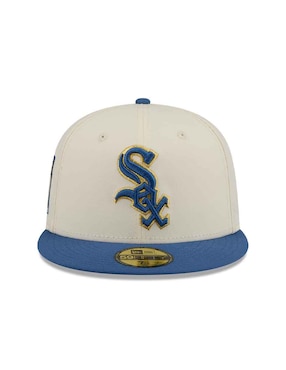 Gorra visera plana cerrada para béisbol New Era Chr Indigo Mlb Chicago White Sox unisex
