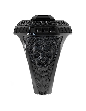 Anillo Guess Lion King cristal brillante