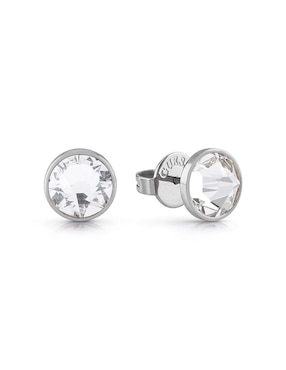 Broqueles Guess Frontiers con acabado brillante cristal