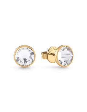 Broqueles Guess Frontiers con acabado brillante cristal