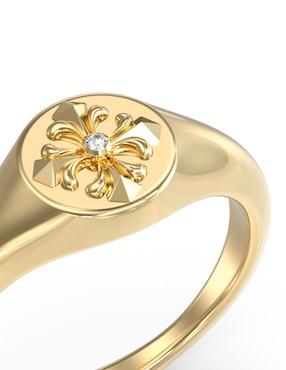 Anillo Guess Savage Rebel brillante