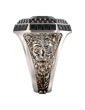Anillo Guess Lion King brillante