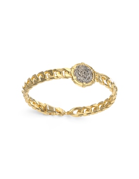 Brazalete Guess Lion Legacy acabado brillante
