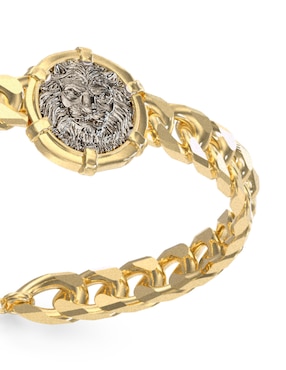 Brazalete Guess Lion Legacy acabado brillante