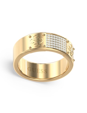 Anillo Guess 4G Frontiers brillante