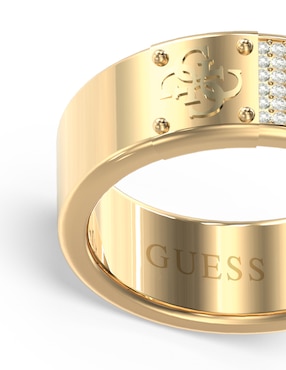Anillo Guess 4G Frontiers brillante