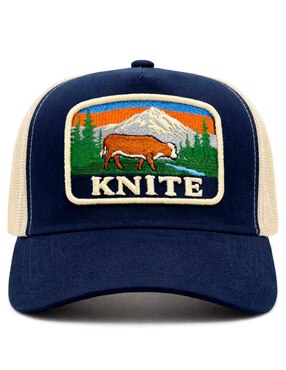 Gorra visera curva snapback casual Knite para hombre