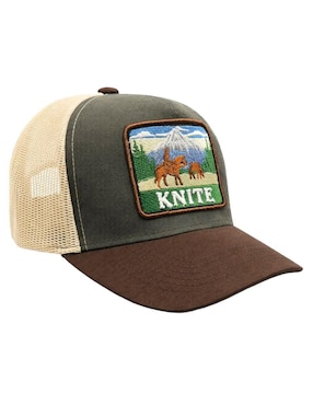 Gorra visera curva snapback casual Knite para hombre