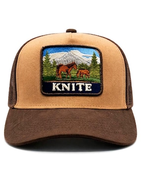 Gorra visera curva snapback casual Knite para hombre